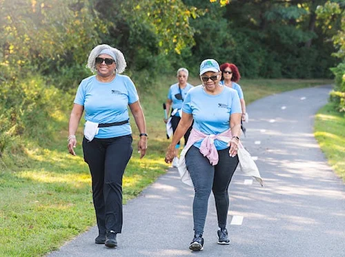 Club 300 Senior Walking Club at Watkins Regional Park