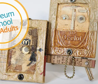 Wonder What to Wear: A Mixed Media Wearable Art Collage Workshop