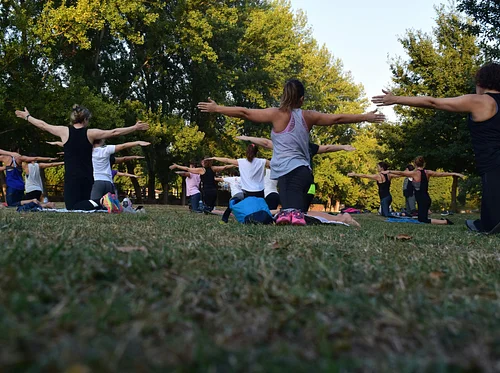 Yoga at The HIVE with Kaia Fit