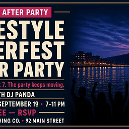 Freestyle Riverfest After Party with DJ Panda