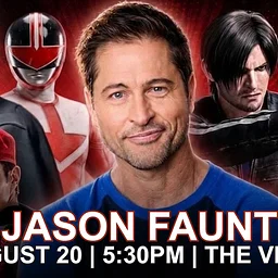 MEET THE RED POWER RANGER – JASON FAUNT – Q&A AND MEET & GREET