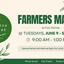 Special Evening Market with National Night Out
