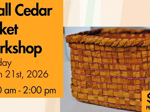 Small Cedar Basket Workshop