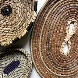 Natural Coiled Basketry