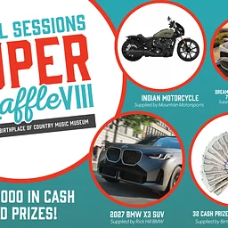 8th Annual Bristol Sessions Super Raffle
