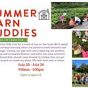 July 20 - July 24: Summer Barn Buddies
