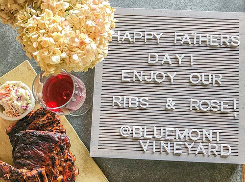 Father's Day Weekend Ribs & Rosé
