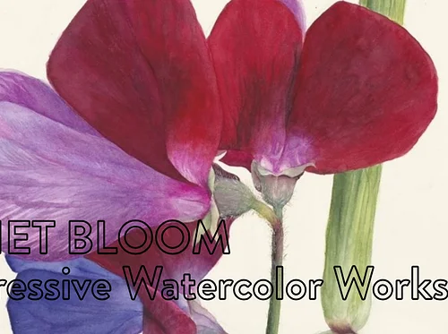 Quiet Bloom: Expressive Watercolor Workshop 