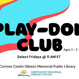 Play-doh Club (Ages 2 – 5)