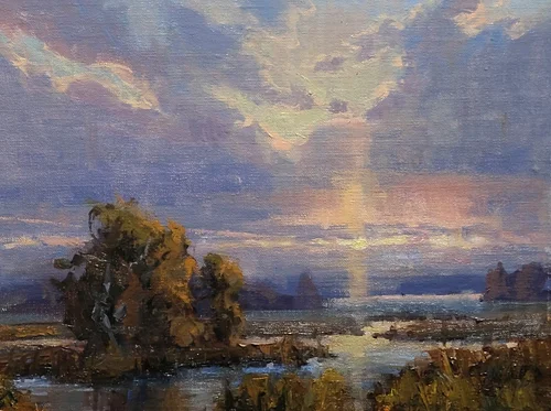 BAA 4-Day Landscape Workshop with Bill Davidson / “Why Gorgeous GRAYS are the Secret for Greater, Faster Growth: Unlock this Fun Way of Painting”