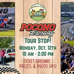 Pocono Raceway Tour Stop!