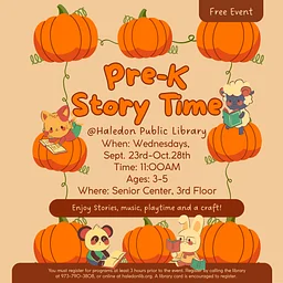 Pre-K Story Time