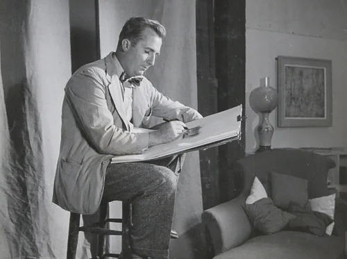 Paul Fontaine and His WWII Watercolors Curator Talk