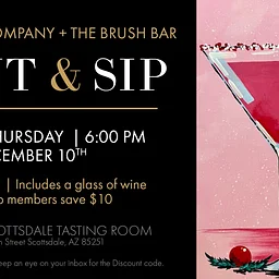 Aridus x Brush Bar Paint & Sip
