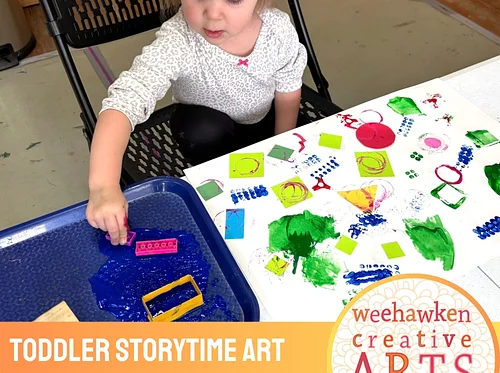 Toddler Storytime Art, ages 2.5-5 – Session 4