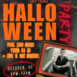 DJ CD Halloween Party