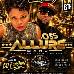 November 6 FRIDAY ALLURE BAND