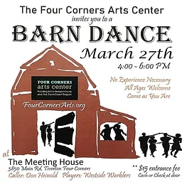 Traditional New England Social Dance March 27th 4:00 PM- 6:00 PM