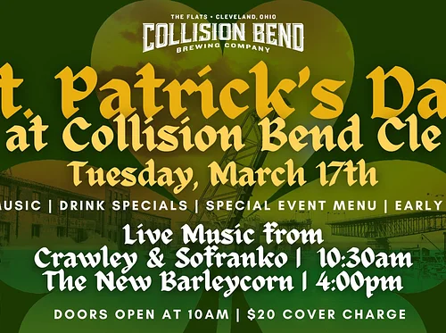 St. Patrick’s Day Bagpipe Bash – Collision Bend CLE