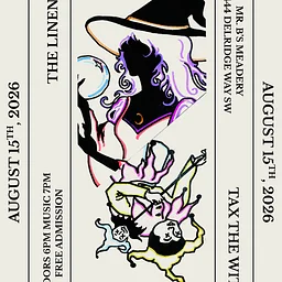 Live musical performance by The Linens & Tax The Witch