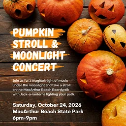 Pumpkin Stroll and MacArthur Under Moonlight Concert