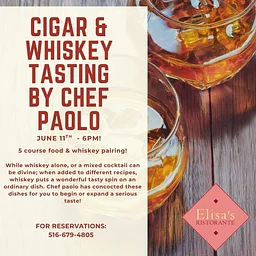 Cigar & Whiskey Tasting - June 11th
