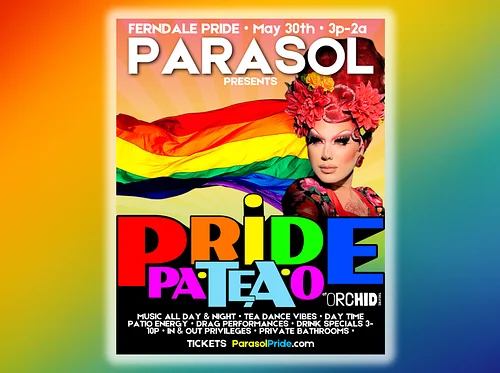 PARASOL - PRIDE PA-TEA-O PARTY