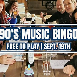 90's Music Bingo (FREE to Play)