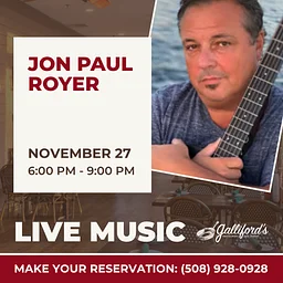Live Music: Jon-Paul Royer