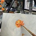 Flower and Vase - Still Life Basics with Acrylic
