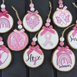 Take and Make Community Service: Ribbons for Hope Charms - Dix Hills