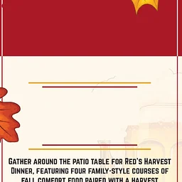 Red's Harvest Dinner