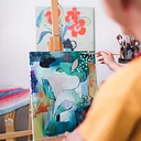 Intuitive Painting at Sierra 2 Center