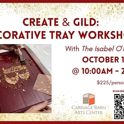 Create & Gild: Decorative Tray Workshop