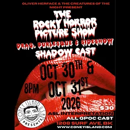 Creatures of the Night: A Drag, Burlesque & Sideshow Shadow Cast of the Rocky Horror Picture Show