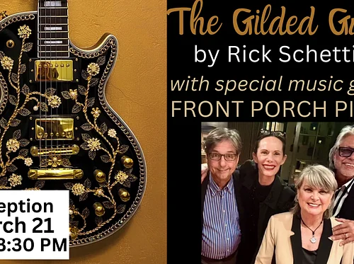 3rd Saturday - The Gilded Guitar by Rick Schettino with Music by Front Porch Picnic