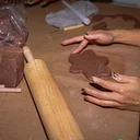 Play With Clay, Collage & Charcoal