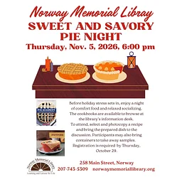 Sweet and Savory Pie Night