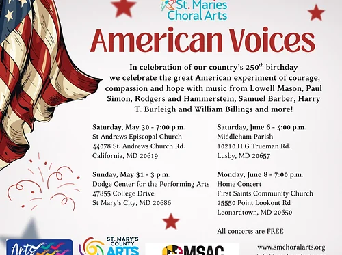 St. Maries Choral Arts 2026 Spring Concert