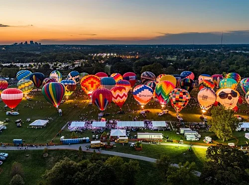 The Great Forest Park Balloon Glow and Race