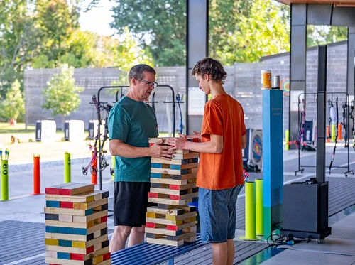 June Summer Series: Archery Jenga