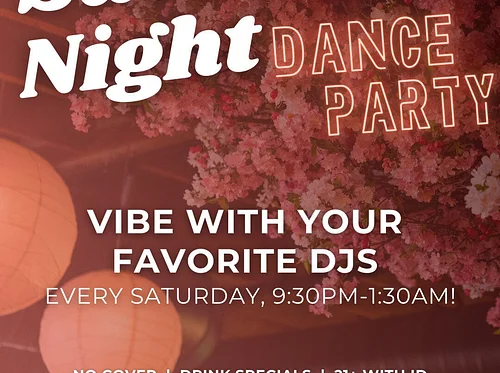 Saturday Night DJ Dance Party