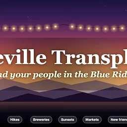 Asheville Transplants Meetup
