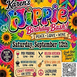ANNUAL Karen’s HIPPIE BIRTHDAY BASH!