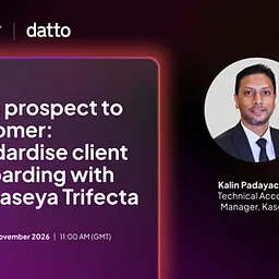 From prospect to customer: standardise client onboarding with the Kaseya Trifecta