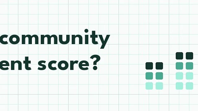 One score to tell users what's happening.