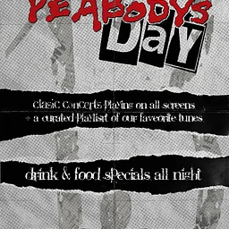 THIRTEENTH ANNUAL(ISH) PEABODY'S DAY