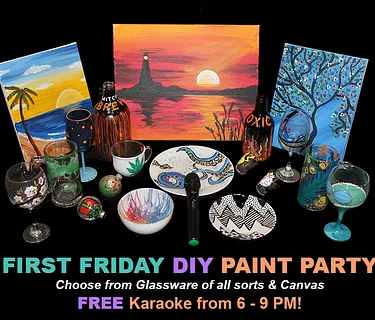 First Friday: DIY and Karaoke – Jul 3
