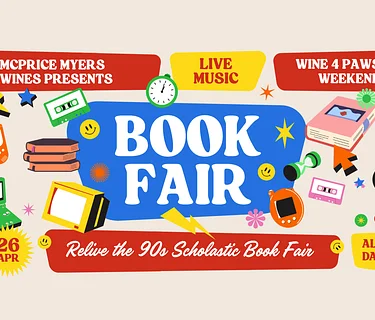 Relive the 90s Scholastic Book Fair - with Wine!