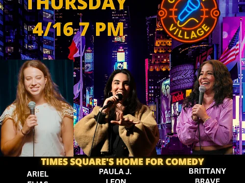 Times Square Comedy | Thur, April 16th @7 PM